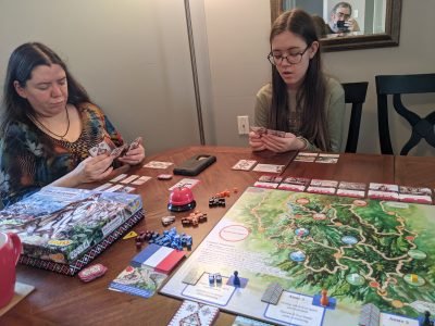 Jouer The Red Burnoose avec ma famille.