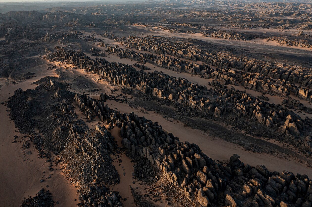 Algeria rock formations