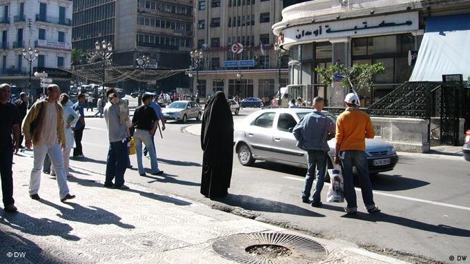 Scène de rue en Algérie